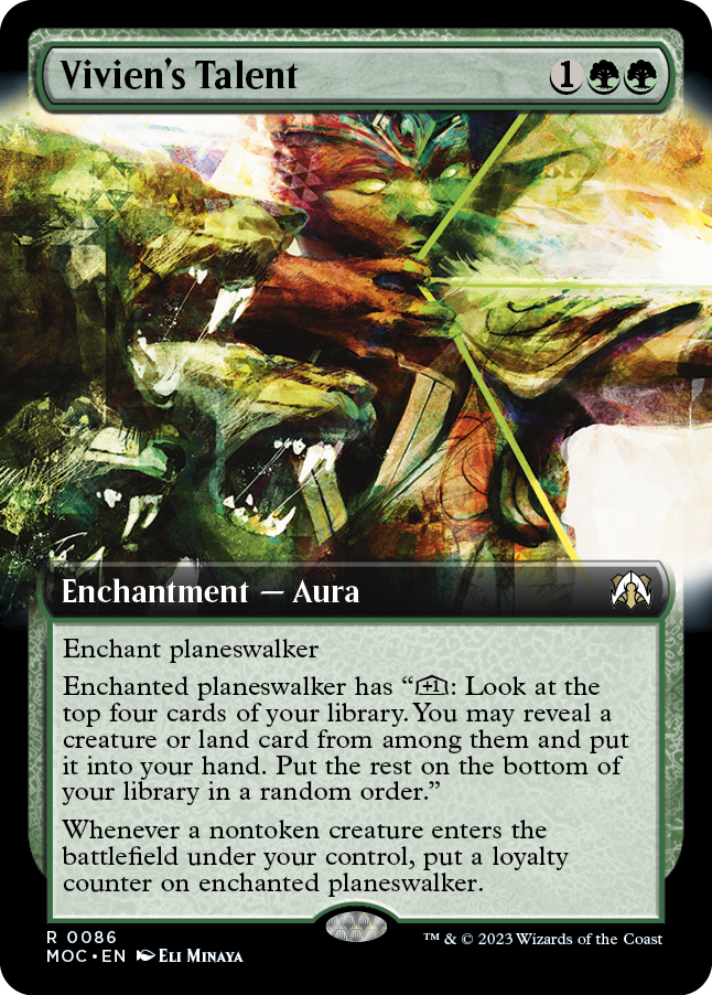 Vivien's Talent (Extended Art) [March of the Machine Commander] | Odin's Place
