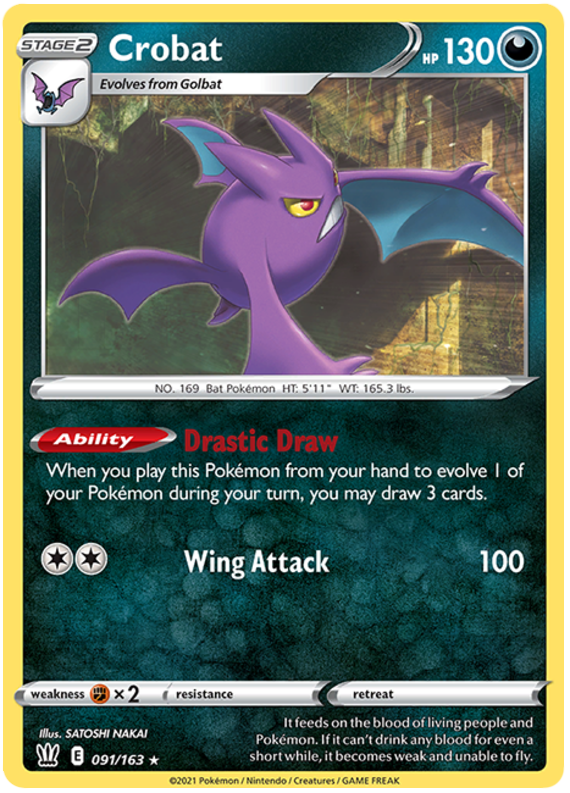 Crobat (091/163) [Sword & Shield: Battle Styles] | Odin's Place