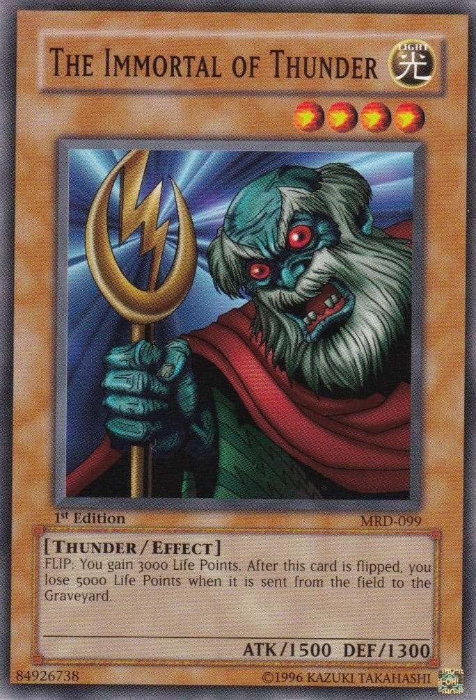 The Immortal of Thunder [MRD-099] Common | Odin's Place
