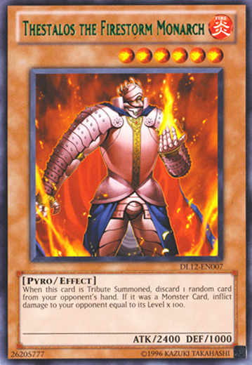 Thestalos the Firestorm Monarch (Green) [DL12-EN007] Rare | Odin's Place