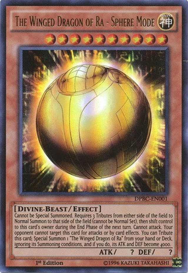 The Winged Dragon of Ra - Sphere Mode [DPBC-EN001] Ultra Rare | Odin's Place
