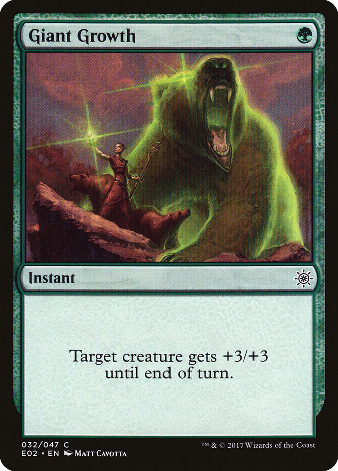 Giant Growth (32) [Explorers of Ixalan] | Odin's Place
