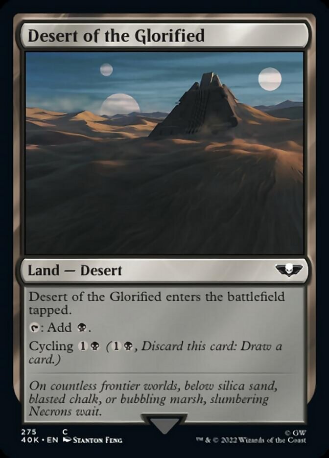 Desert of the Glorified [Warhammer 40,000] | Odin's Place