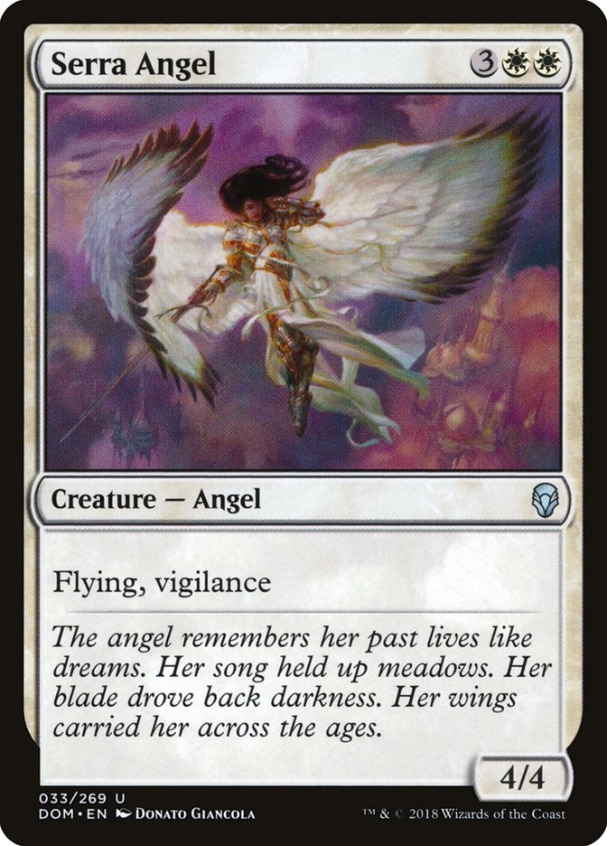 Serra Angel (33) [Dominaria] | Odin's Place