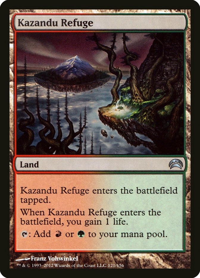 Kazandu Refuge (121) [Planechase 2012] | Odin's Place