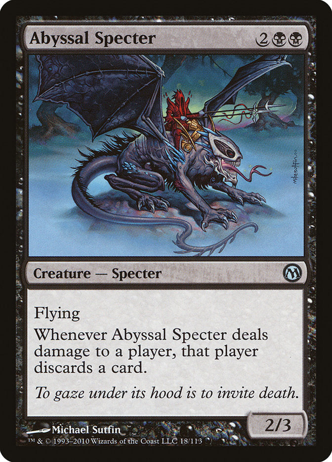Abyssal Specter (18) [Duels of the Planeswalkers] | Odin's Place