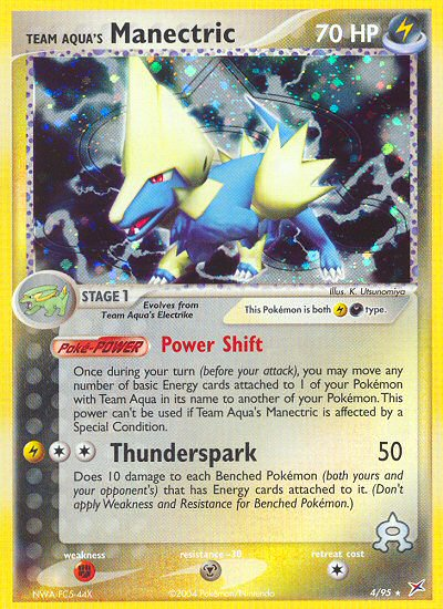 Team Aqua's Manectric (4/95) [EX: Team Magma vs Team Aqua] | Odin's Place