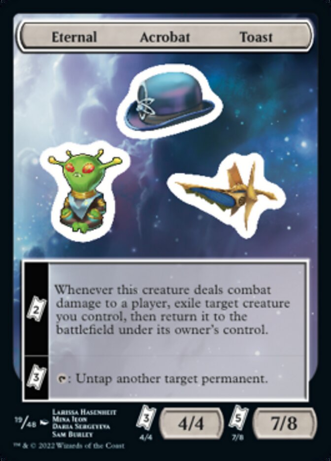 Eternal Acrobat Toast [Unfinity Stickers] | Odin's Place