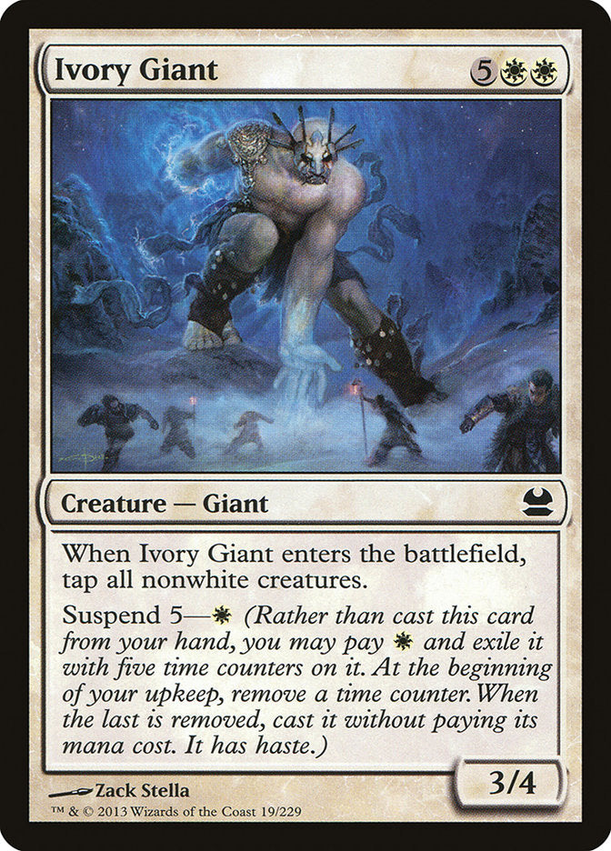 Ivory Giant (19) [Modern Masters] | Odin's Place