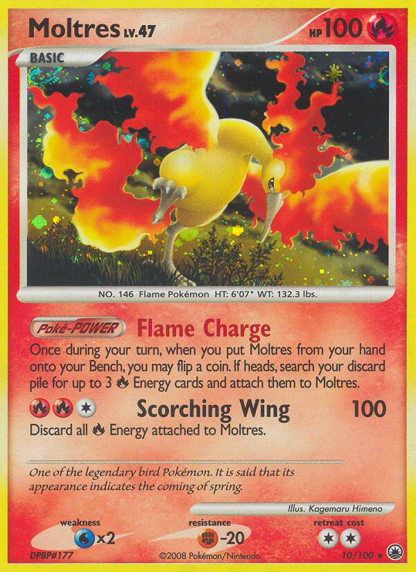 Moltres (10/100) [Diamond & Pearl: Majestic Dawn] | Odin's Place