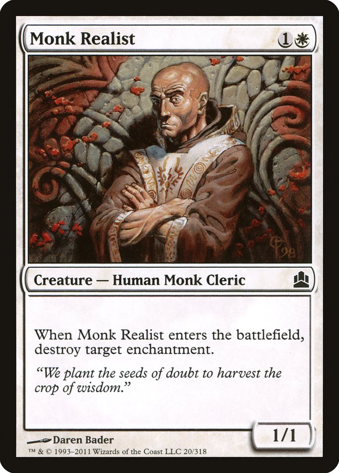 Monk Realist (20) [Commander 2011] | Odin's Place