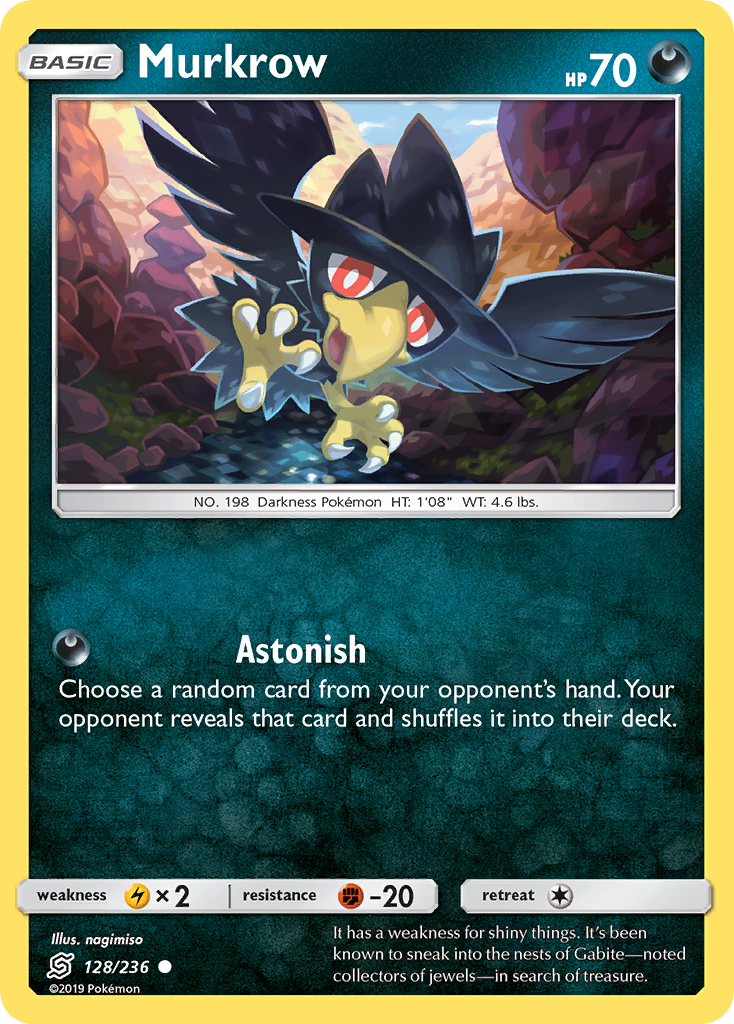 Murkrow (128/236) [Sun & Moon: Unified Minds] | Odin's Place