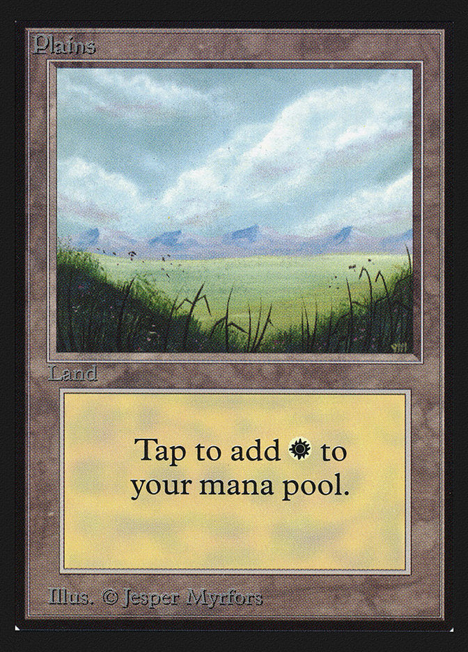 Plains (No Trees / Signature on Right) [Collectors' Edition] | Odin's Place