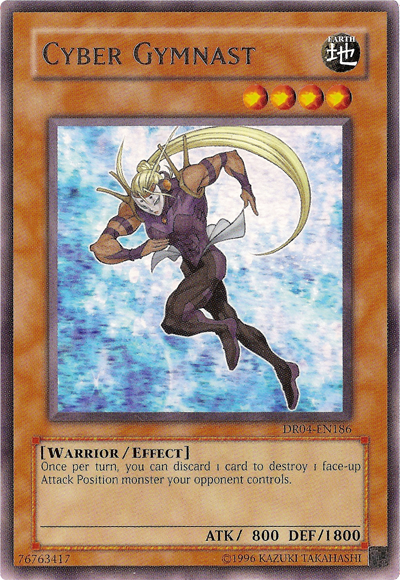 Cyber Gymnast [DR04-EN186] Rare | Odin's Place