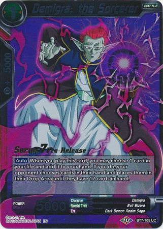 Demigra, the Sorcerer (BT7-105_PR) [Assault of the Saiyans Prerelease Promos] | Odin's Place