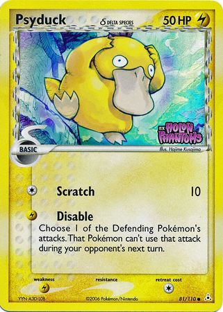 Psyduck (81/110) (Delta Species) (Stamped) [EX: Holon Phantoms] | Odin's Place