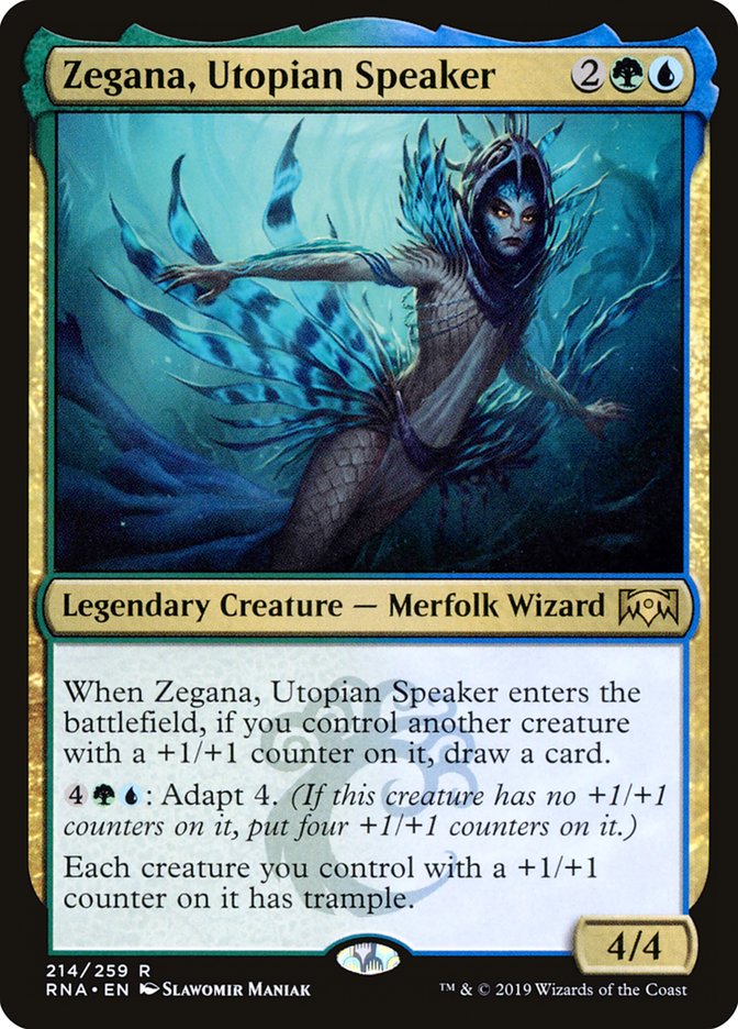 Zegana, Utopian Speaker (214) [Ravnica Allegiance] | Odin's Place
