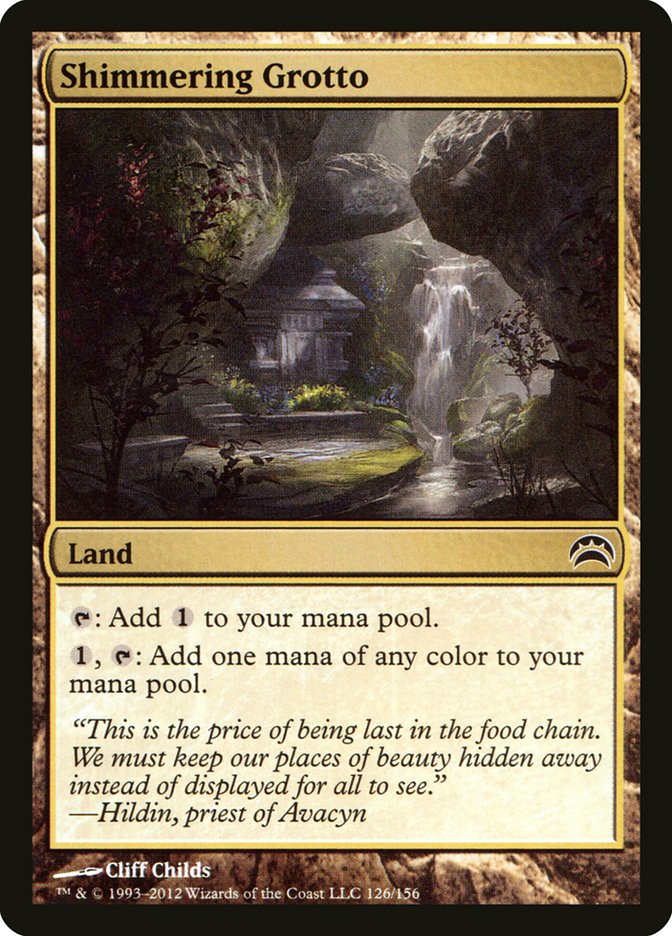 Shimmering Grotto (126) [Planechase 2012] | Odin's Place