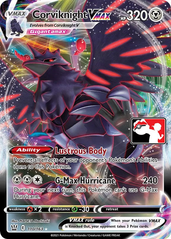 Corviknight VMAX (110/163) [Prize Pack Series One] | Odin's Place
