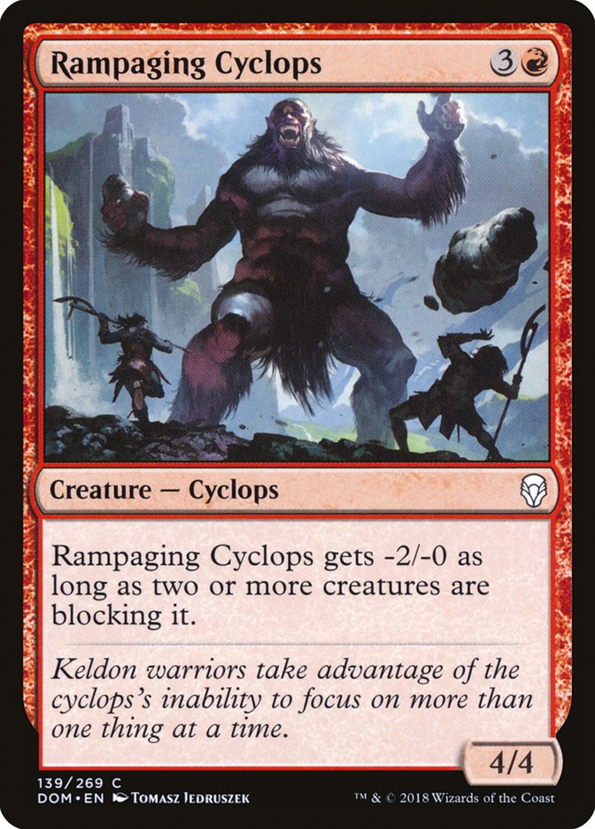 Rampaging Cyclops (139) [Dominaria] | Odin's Place