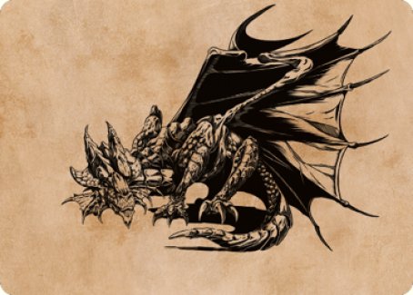 Ancient Copper Dragon Art Card (52) [Commander Legends: Battle for Baldur's Gate Art Series] | Odin's Place