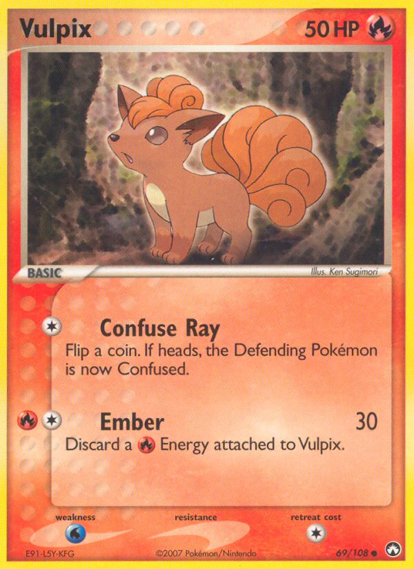 Vulpix (69/108) [EX: Power Keepers] | Odin's Place