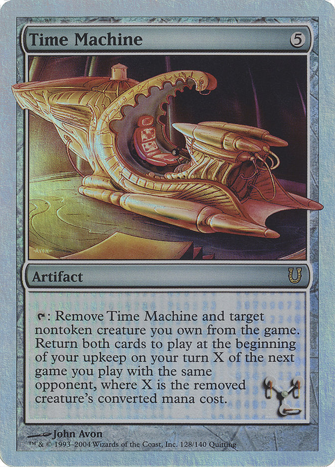 Time Machine (Alternate Foil) [Unhinged] | Odin's Place