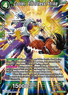 Cooler, Effortless Strike (BT13-073) [Supreme Rivalry] | Odin's Place