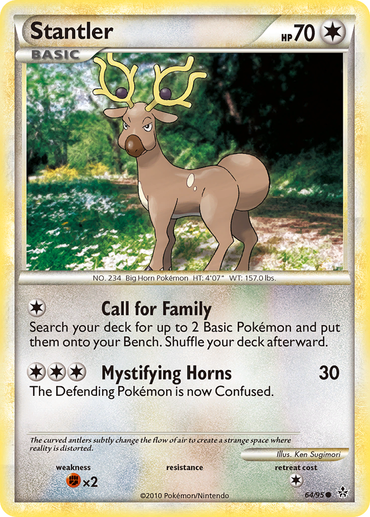 Stantler (64/95) [HeartGold & SoulSilver: Unleashed] | Odin's Place