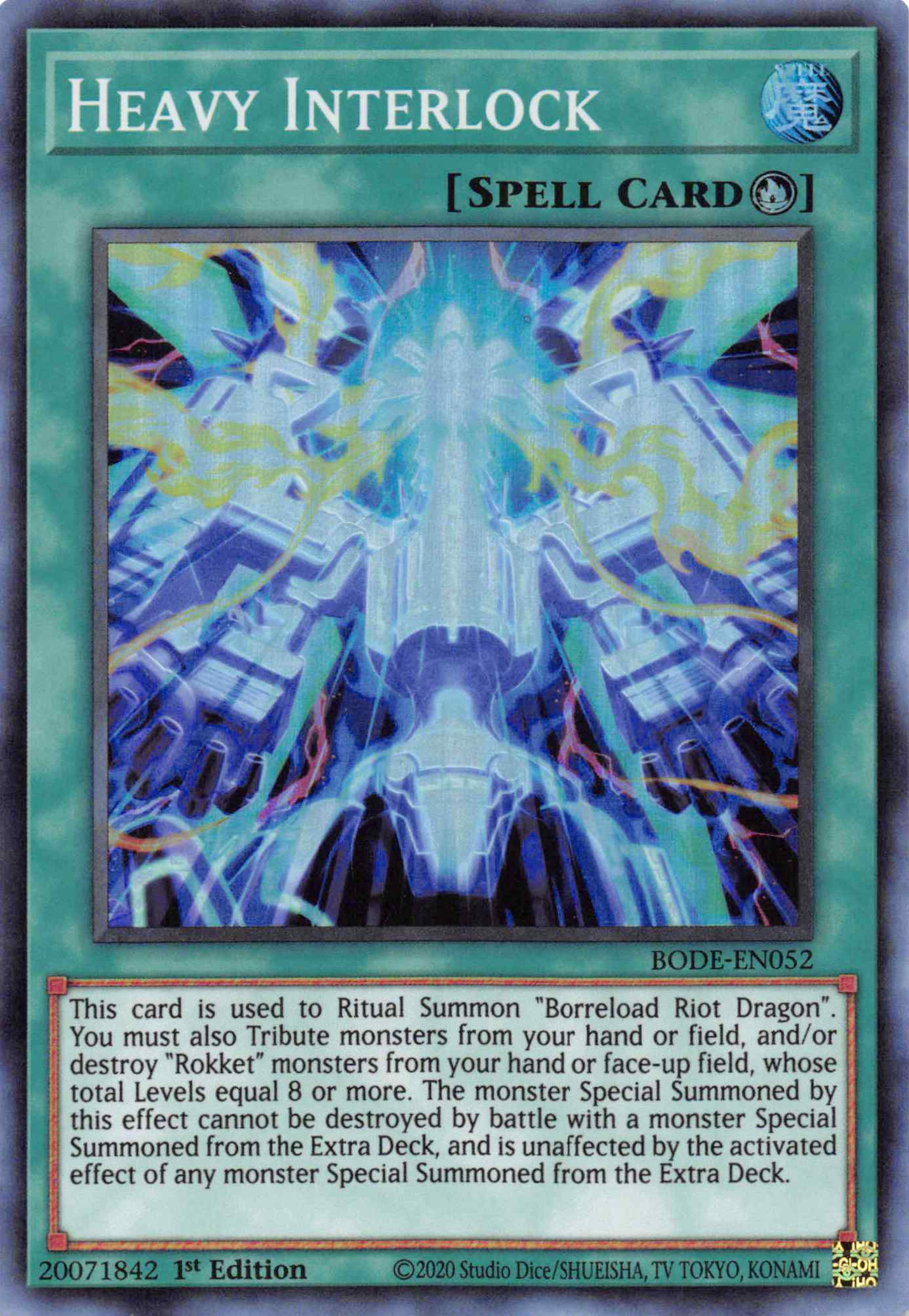Heavy Interlock [BODE-EN052] Super Rare | Odin's Place