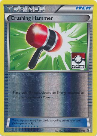 Crushing Hammer (34/39) (League Promo) [XY: Kalos Starter Set] | Odin's Place
