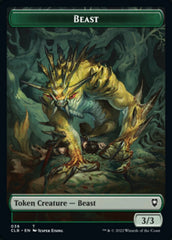 Satyr // Beast Double-Sided Token [Commander Legends: Battle for Baldur's Gate Tokens] | Odin's Place