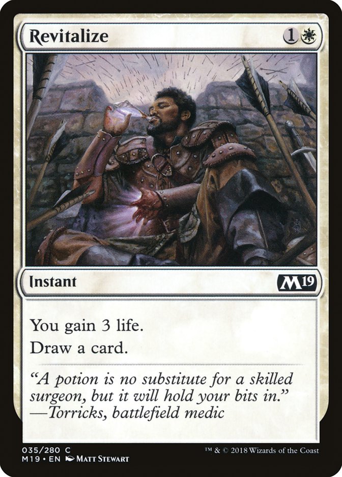 Revitalize (35) [Core Set 2019] | Odin's Place