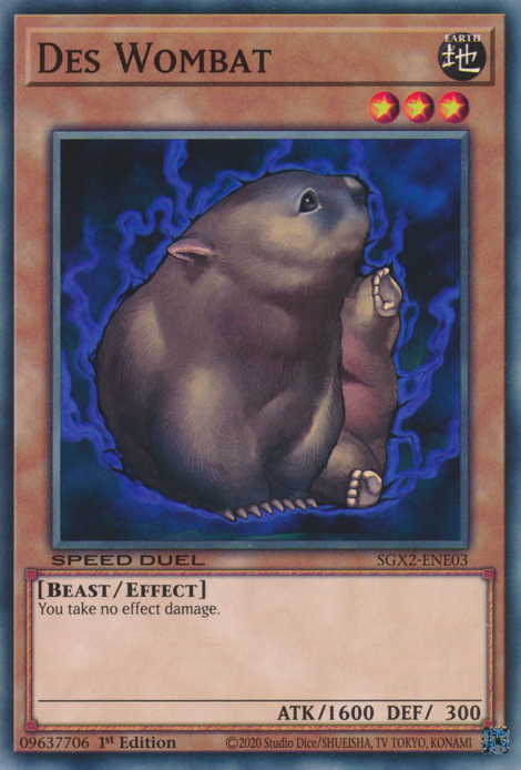 Des Wombat [SGX2-ENE03] Common | Odin's Place