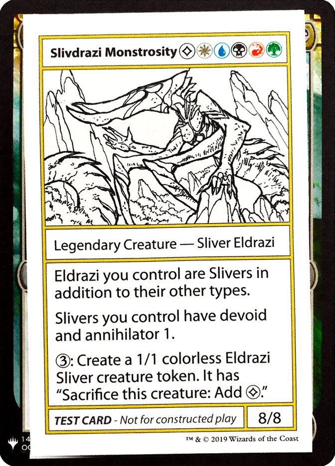 Slivdrazi Monstrosity [Mystery Booster Playtest Cards] | Odin's Place