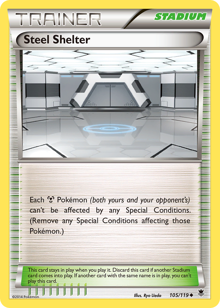 Steel Shelter (105/119) [XY: Phantom Forces] | Odin's Place