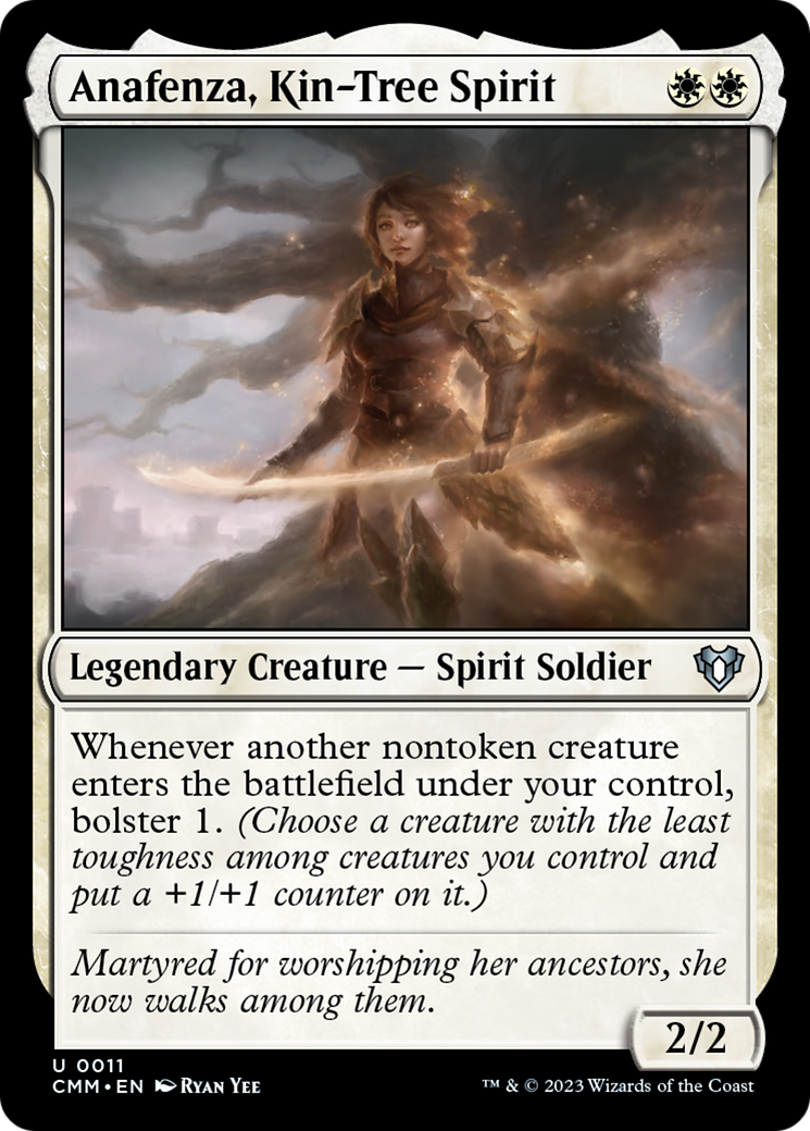 Anafenza, Kin-Tree Spirit [Commander Masters] | Odin's Place