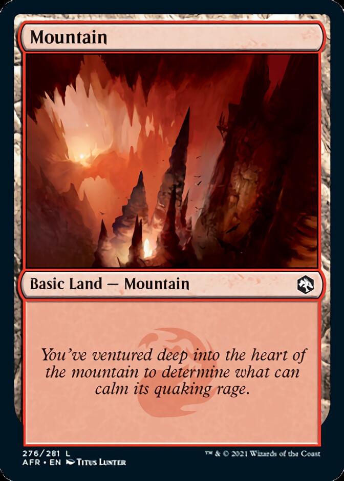 Mountain (276) [Dungeons & Dragons: Adventures in the Forgotten Realms] | Odin's Place