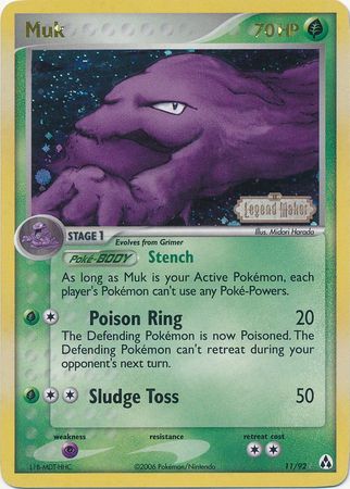 Muk (11/92) (Stamped) [EX: Legend Maker] | Odin's Place