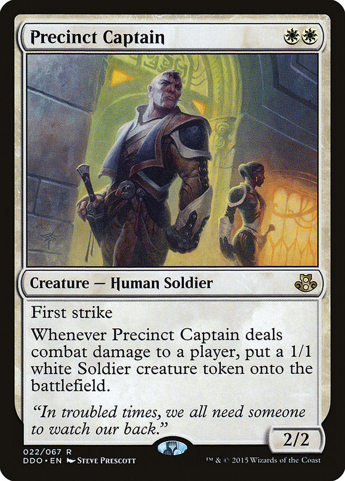 Precinct Captain (22) [Duel Decks: Elspeth vs. Kiora] | Odin's Place
