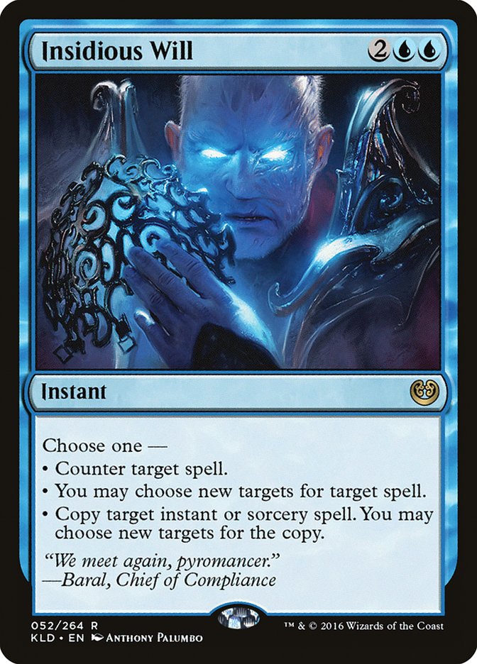 Insidious Will (52) [Kaladesh] | Odin's Place