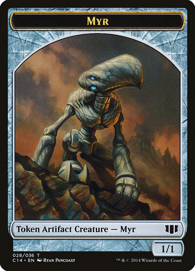 Myr // Pentavite Double-Sided Token [Commander 2014 Tokens] | Odin's Place