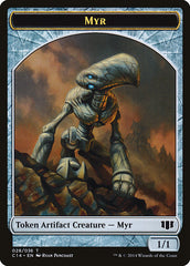 Myr // Pentavite Double-Sided Token [Commander 2014 Tokens] | Odin's Place