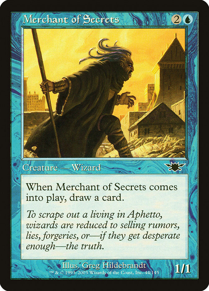 Merchant of Secrets (44) [Legions] | Odin's Place
