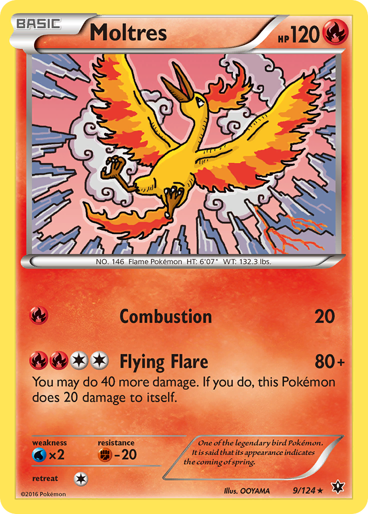 Moltres (9/124) [XY: Fates Collide] | Odin's Place