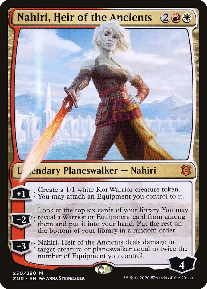 Nahiri, Heir of the Ancients [Zendikar Rising] | Odin's Place
