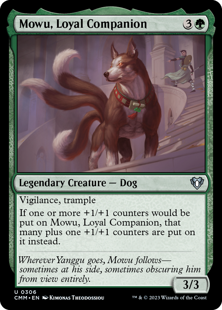 Mowu, Loyal Companion [Commander Masters] | Odin's Place