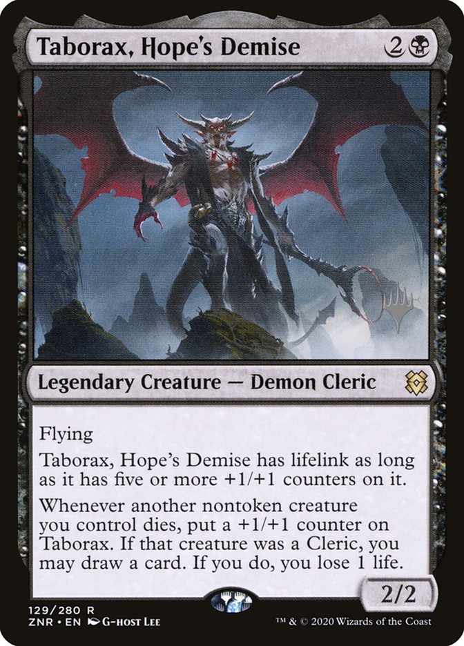 Taborax, Hope's Demise (Promo Pack) [Zendikar Rising Promos] | Odin's Place