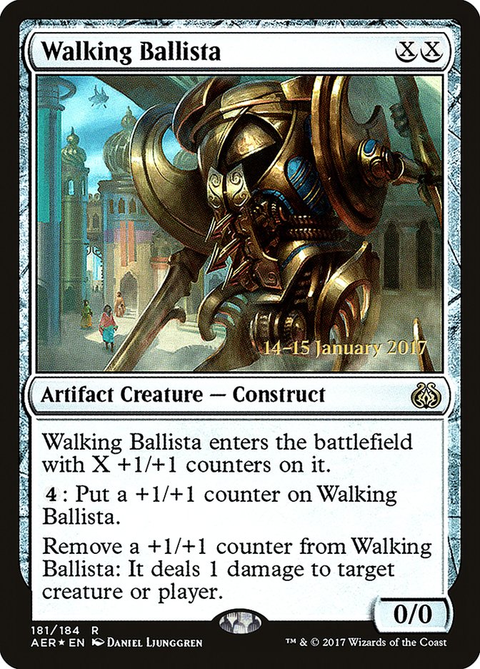 Walking Ballista (181) [Aether Revolt Prerelease Promos] | Odin's Place