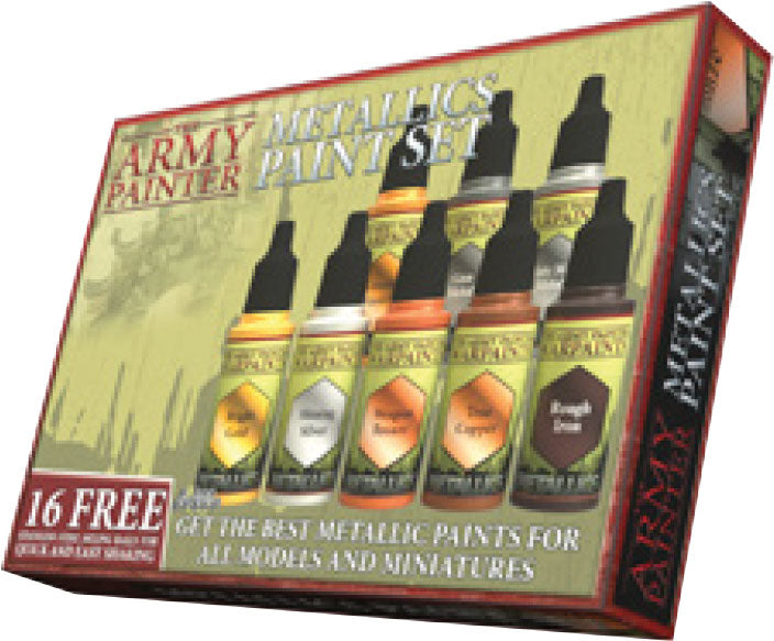Army Painter Warpaints: Metallics Paint Set | Odin's Place
